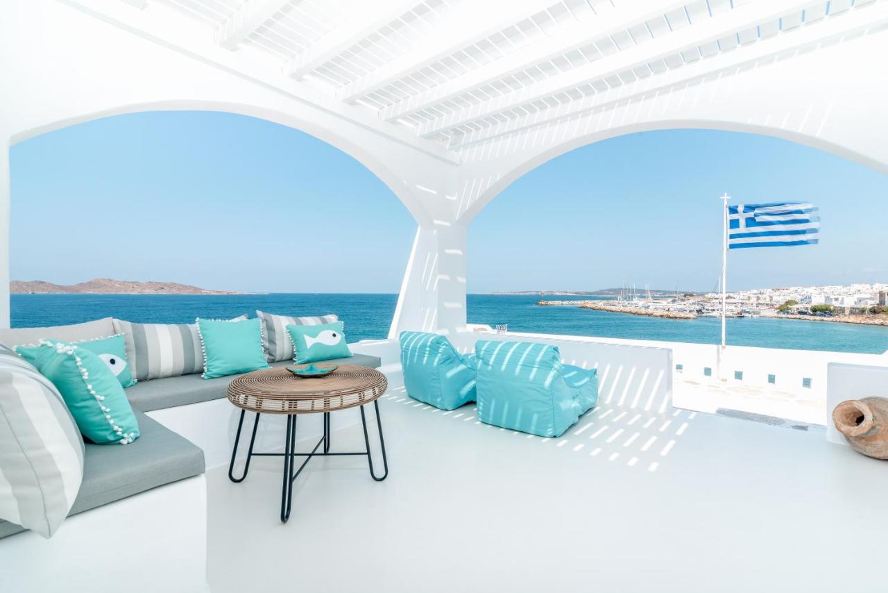 Sea House Hotel Náousa Buitenkant foto